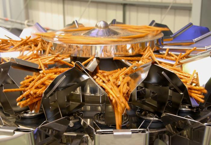Ishidas gentle solution for stick snack products